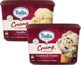 Bulla+Creamy+Classic+Ice+Cream+Tub+2+Litre