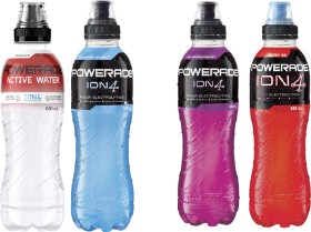 Powerade-Sports-Drink-or-Active-Water-600mL on sale