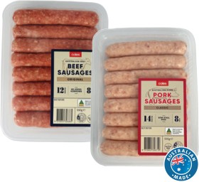 Coles+Classic+Sausages+550g