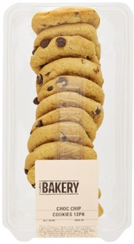 Coles+Bakery+Choc+Chip+Cookies+12+Pack