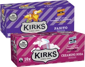 Kirks+Soft+Drink+10x375mL