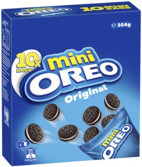 Oreo+Multipack+Mini+Cream+Biscuits+204g