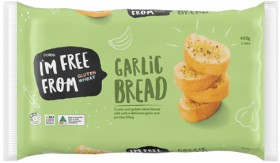 Coles+I%26%23039%3Bm+Free+From+Garlic+Bread+2+Pack+400g