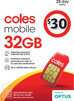 Coles+Mobile+%2430+Prepaid+SIM