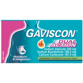 Gaviscon+Dual+Action+Chewable+Tablets+Pk+48%26sect%3B