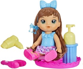 Baby-Alive-Sudsy-Salon-Brown-Hair-30cm on sale