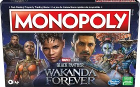 Monopoly+Marvel+Studios%26%23039%3B+Black+Panther%3A+Wakanda+Forever+Edition+Board+Game