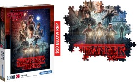 Clementoni-Stranger-Things-Season-1-1000-Piece-Puzzle on sale