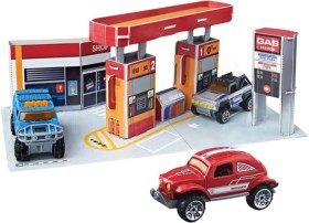 Skyway+Diecast+Petrol+Station+Playset