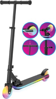 Swifte-Light-Up-Deck-And-Wheels-Inline-Scooter on sale