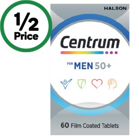 Centrum+for+Men+50%2B+Multivitamin+Tablets+Pk+60%7E