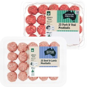 Woolworths+Beef+%26amp%3B+Lamb%2C+Pork+%26amp%3B+Veal+or+%26amp%3B+Veg+Meatballs+400g