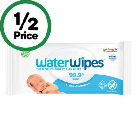 Waterwipes+Fragrance+Free+Baby+Wipes+Pk+60