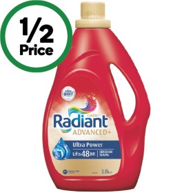 Radiant+Advanced+Laundry+Liquid+1.8+Litre+or+Powder+1.8+kg