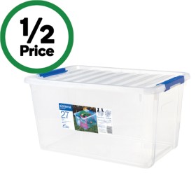 Sistema+Storage+with+Lid+27+Litre