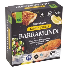 Woolworths+Lemon+Crumb+Barramundi+320g+%26ndash%3B+From+the+Freezer