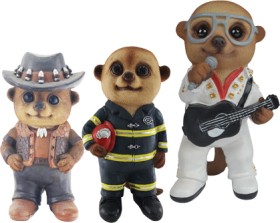 Baby-Meerkat-Figurine-25cm-Assorted on sale