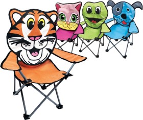 NEW-Kids-Camping-Chair-Assorted on sale