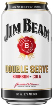 Jim+Beam+White+Double+Serve+6.7%25+Varieties+6+Pack