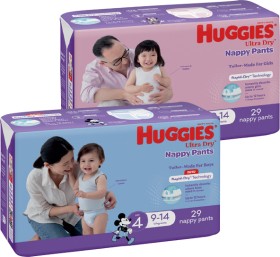 Huggies+Nappy+Pants+24%E2%80%9136+Pack+Selected+Varieties