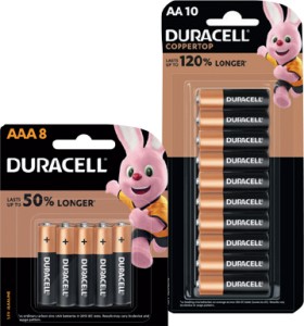 Duracell+Coppertop+Batteries+AA+10+Pack+or+AAA+8+Pack