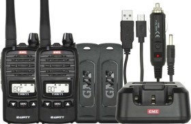 GME-2W05W-80CH-UHF-CB-Handheld-Radio-Twin-Pack on sale