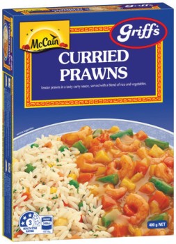 McCain+Griff%26%23039%3Bs+Curried+Prawns+or+Sweet+%26amp%3B+Sour+Pork+Frozen+Meal+400g