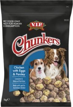 V.I.P.+Chunkers+Fresh+Dog+Food+1kg+Selected+Varieties+%28from+the+Meat+Department%29