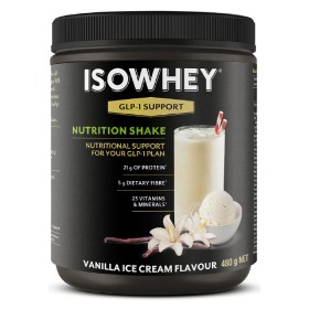 Isowhey+GLP-1+Support+Nutrition+Shake+Vanilla+Ice+Cream+480g