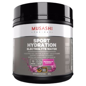 Musashi+Energy+%2B+Hydration+Powder+Watermelon+450g