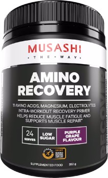 Musashi+Amino+Recovery+Powder+Purple+Grape+350g