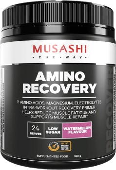 Musashi+Amino+Recovery+Powder+Watermelon+350g