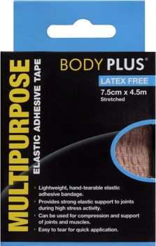 Body+Plus+Multipurpose+Elastic+Adhesive+Tape+7.5cm+x+4.5m