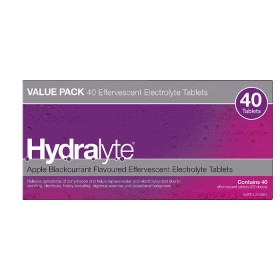 Hydralyte+Effervescent+Electrolyte+Tablets+Apple+Blackcurrant+40+Pack