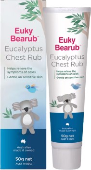 Euky+Bear+Bearub+Eucalyptus+Chest+Rub+50g