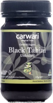 Carwari+Organic+Tahini+Black+375g