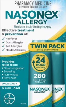 Nasonex+Allergy+Non-Drowsy+24+Hour+Nasal+Spray+2+x+140+Metered+Sprays