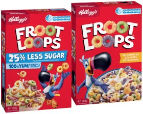 Kellogg%26rsquo%3Bs+Froot+Loops+Cereal+285g+or+25%25+Less+Sugar+265g