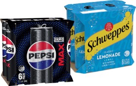 Pepsi%2C+Schweppes+or+Solo+6x275mL+Selected+Varieties