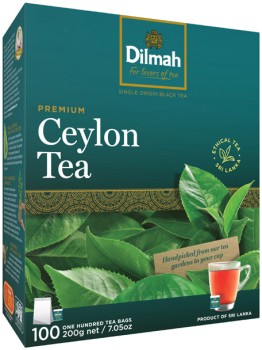 Dilmah+Premium+Ceylon+Tea+Bags+100+Pack