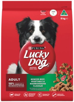 Purina+Lucky+Dog+Dry+Dog+Food+8kg+Selected+Varieties