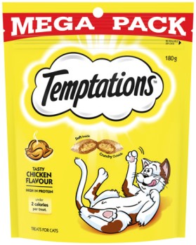 Temptations+Cat+Treats+Mega+Pack+180g+Selected+Varieties