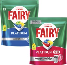 Fairy+Platinum+52+Pack+or+Platinum+Plus+42+Pack+Dishwashing+Tablets