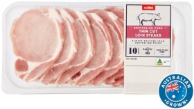 Coles+Australian+Pork+Loin+Steaks+Thin+Cut+500g