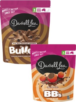 Darrell-Lea-Bullets-or-BBs-168g-204g on sale