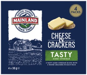 Mainland+On+the+Go+Tasty+Cheese+%26amp%3B+Crackers+4x30g