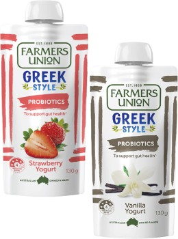 Farmers+Union+Greek+Style+Yogurt+Pouch+130g