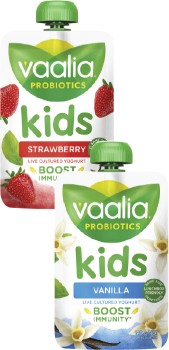 Vaalia+Kids+Probiotics+Yoghurt+Pouch+140g