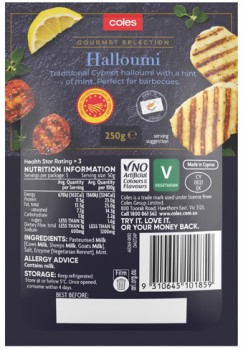 Coles+Halloumi+250g