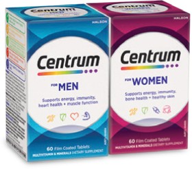 Centrum+For+Men+or+Women+Multivitamin+Tablets+60+Pack